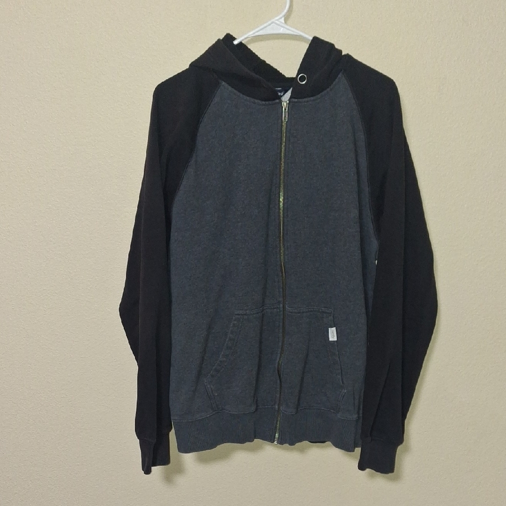 Sport-Tek Charcoal and Black Full-Zip Jacket